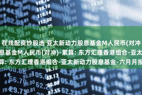 在线配资炒股选 亚太新动力股息基金M人民币(对冲)-分派,亚太新动力股息基金M人民币(对冲)-累算: 东方汇理香港组合-亚太新动力股息基金-六月月报
